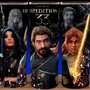 Clair Obscur Expedition 33 Gaming Cup Mug Tumbler 20oz